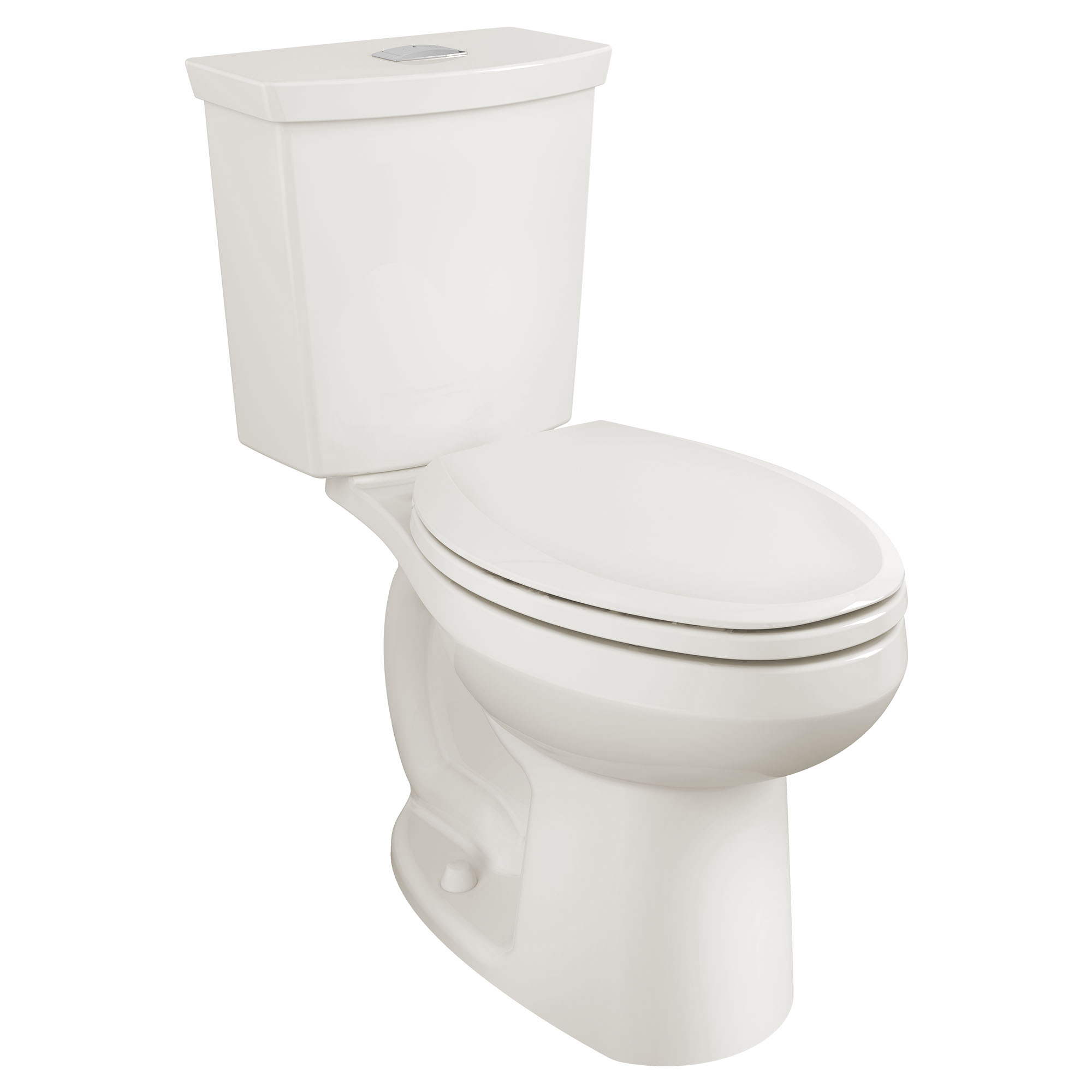 Toilette H2Option, 2 pièces, chasse double 1,28 gpc/4,8 lpc et 0,92 gpc/3,5 lpc, à cuvette allongée à hauteur de chaise, sans siège